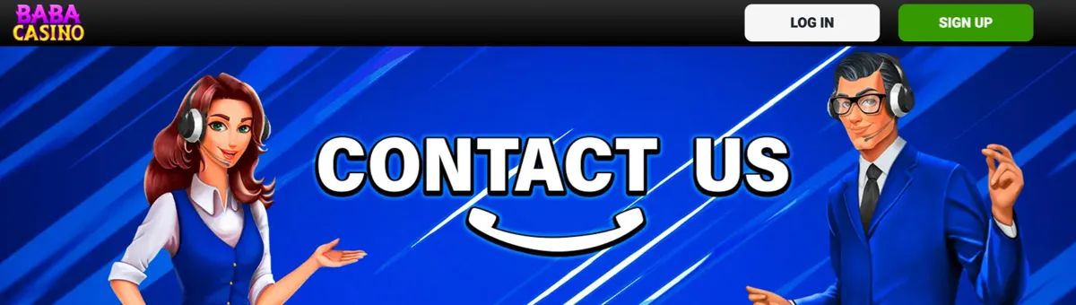 Baba Casino customer support