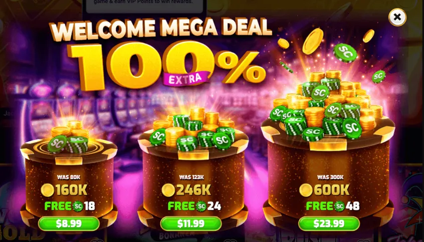 Baba Casino first-purchase bonus