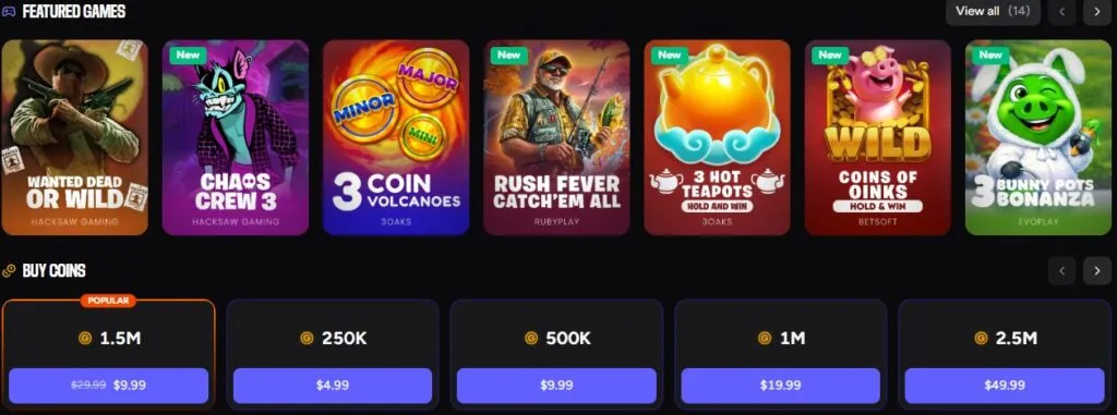 CoinsBack Casino