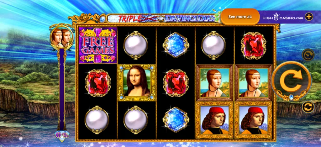 High 5 Triple Double Da Vinci Slot