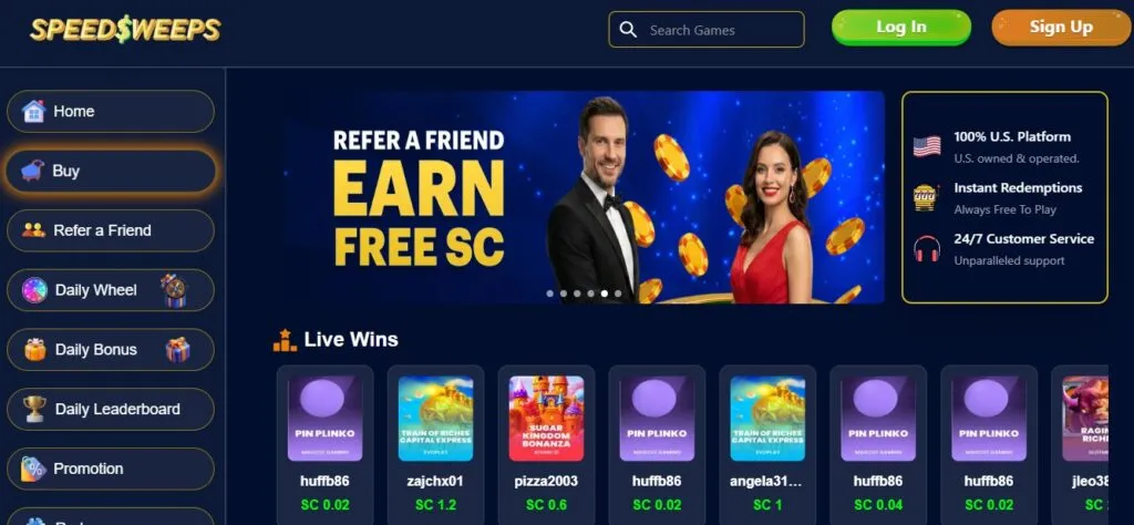 SpeedSweeps Casino