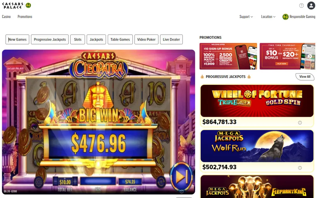 Desktop Site Screenshot